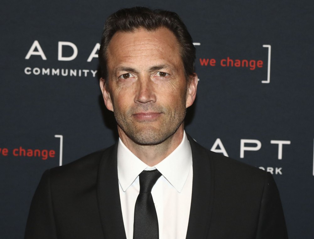 Andrew Shue’s Son Shares Family Photo Without Amy Robach Amid 'GMA3' Scandal With T.J. Holmes black tie