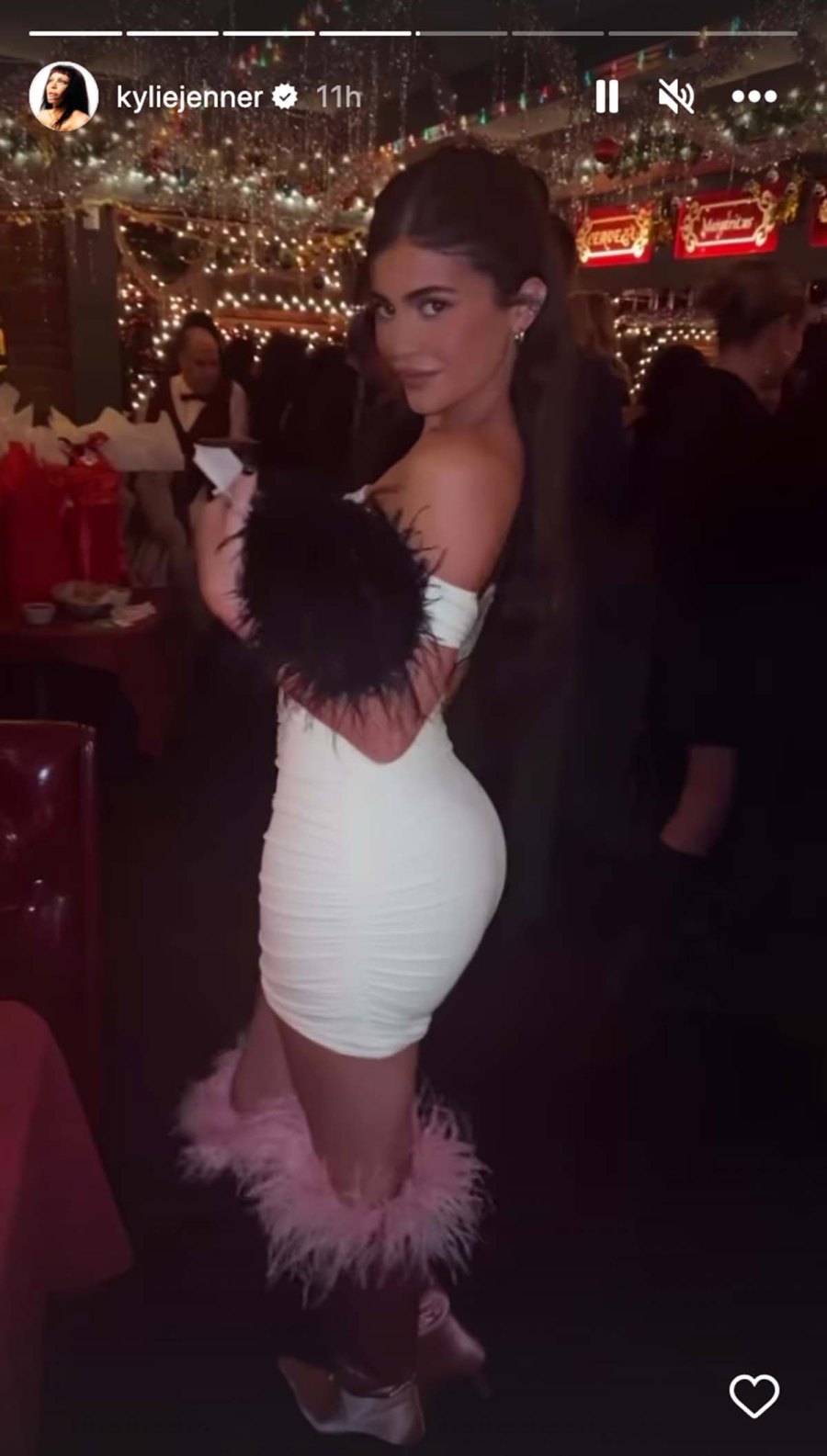 Kylie Jenner Offers a Glimpse at Kardashian-Jenner Work Christmas Party