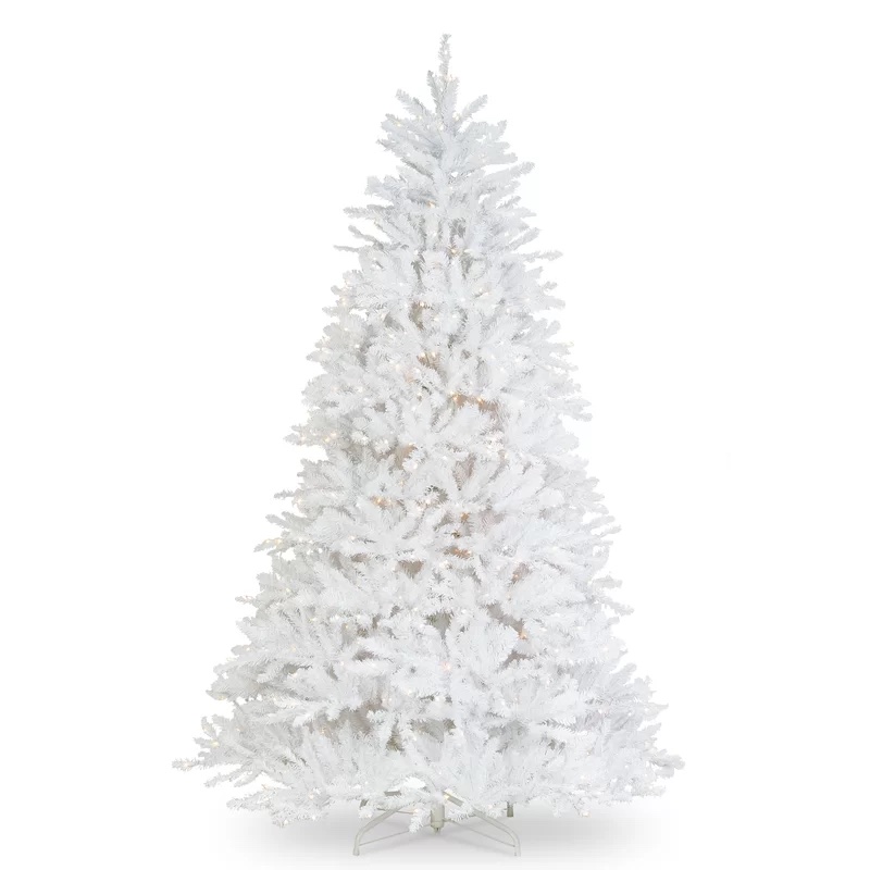 Mercury Row® Dunhill Fir 6.5' Lighted Faux Fir Christmas Tree