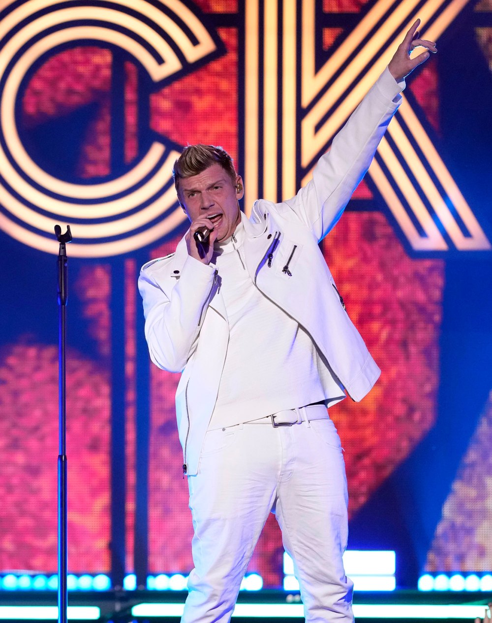 Nick Carter Performs at Jingle Ball Amid Sexual Assault Allegations