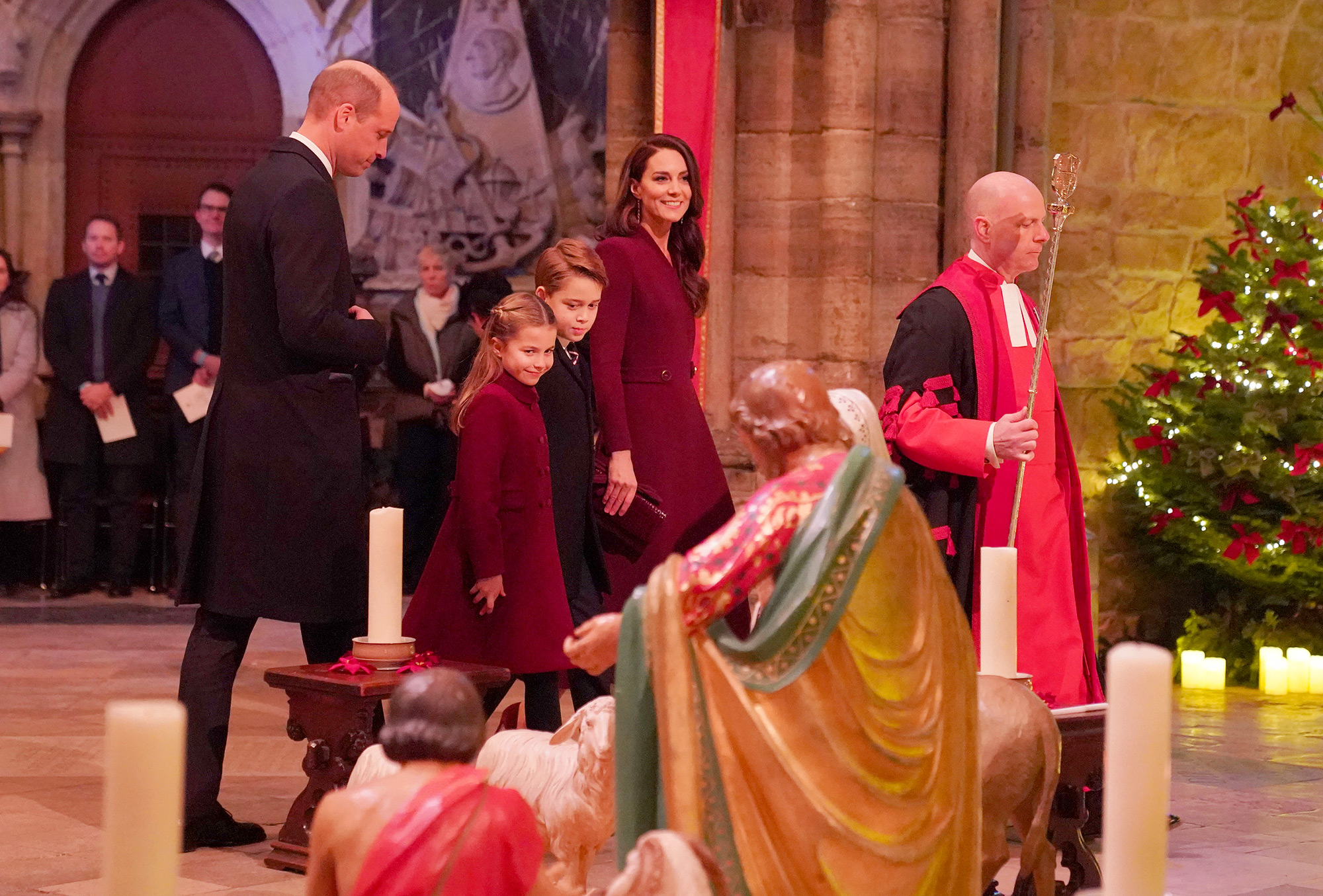 Christmas carol service at Westminster Abbey, London, UK - 15 Dec 2022