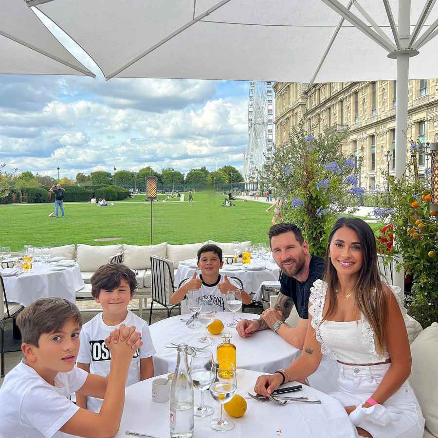 Soccer Star Lionel Messi and Wife Antonela Roccuzzo’s Cutest Family Photos With Their 3 Sons - 082