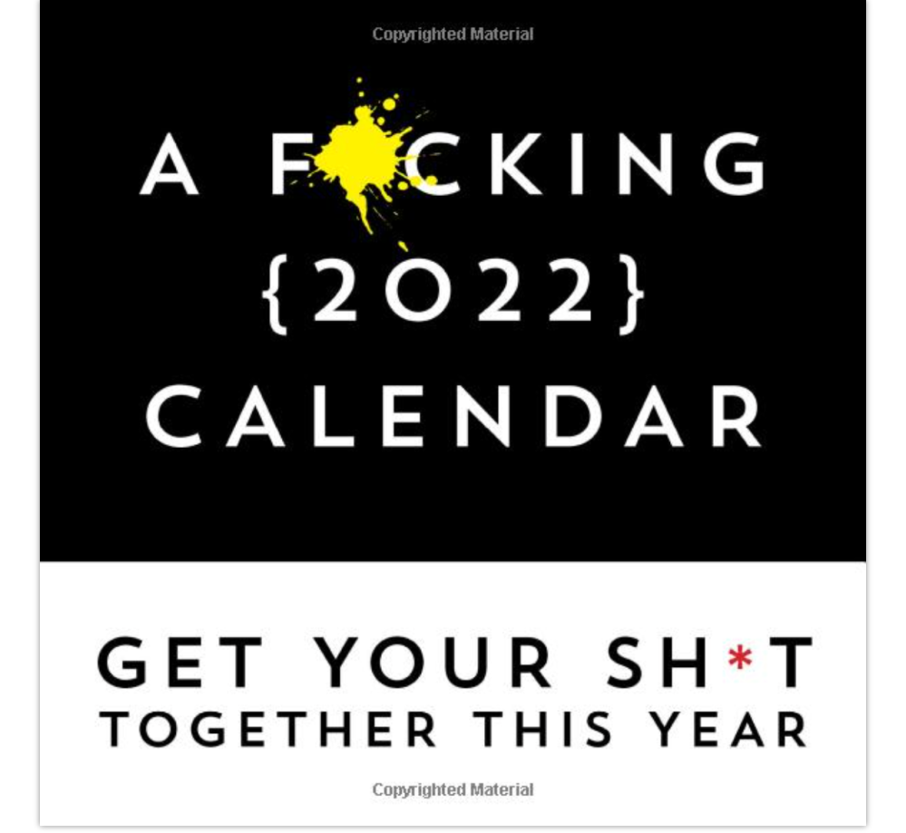 Sourcebooks A F*cking 2023 Wall Calendar