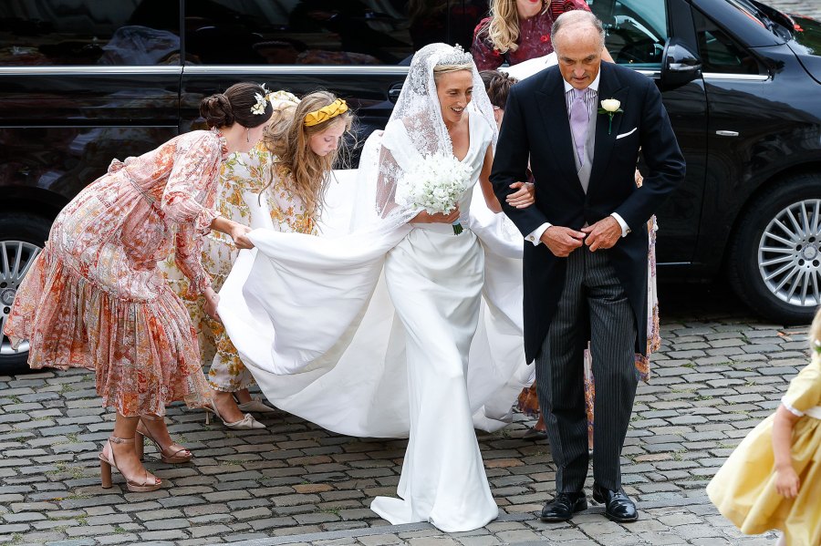 Wedding of HRH Princess Maria-Laura of Belgium and Mr William Isvy, Brussels - 10 Sep 2022