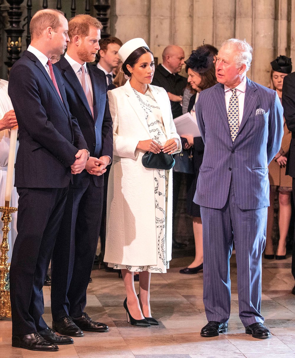 Feature Prince Harry Says Prince William King Charles III Were Furious by Statement Defending Meghan Markle From Racism