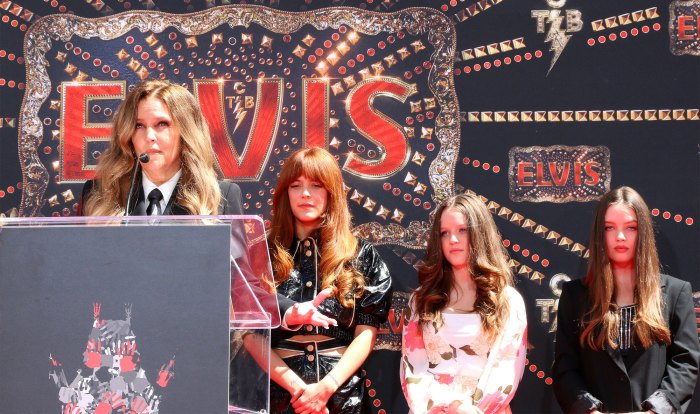 Lisa Marie Presley’s 3 Daughters Will Inherit Great-Grandfather Elvis Presley’s Graceland Estate Following Her Death - shutterstock_editorial_12994947ae Elvis Family Handprint Ceremony, Los Angeles, California, United States - 21 Jun 2022