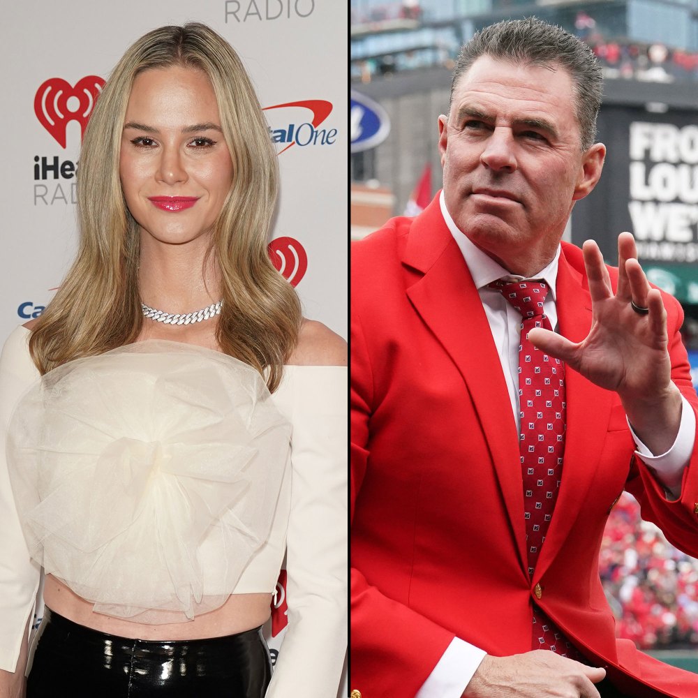 Meghan King Claps Back After Jim Edmonds Denied Their Son's Cerebral Palsy Diagnosis: 'What Kind of Father Doesn’t Know That?' red suit