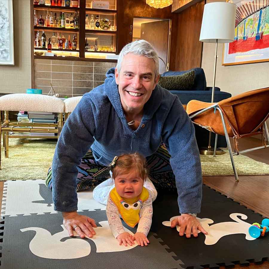 Lucy's Crawling! See Andy Cohen's Sweetest Family Pics With His 2 Kids