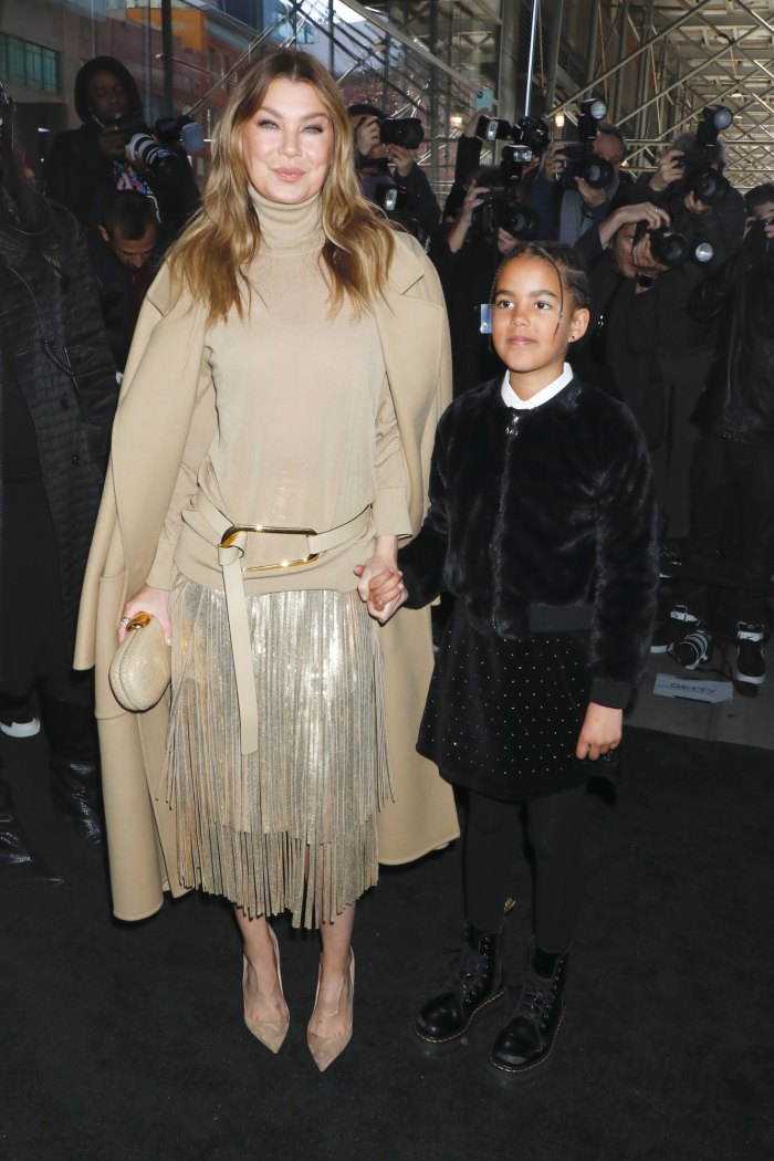 Ellen Pompeo, Daughter Sienna Attend Michael Kors NYFW Show | Us Weekly