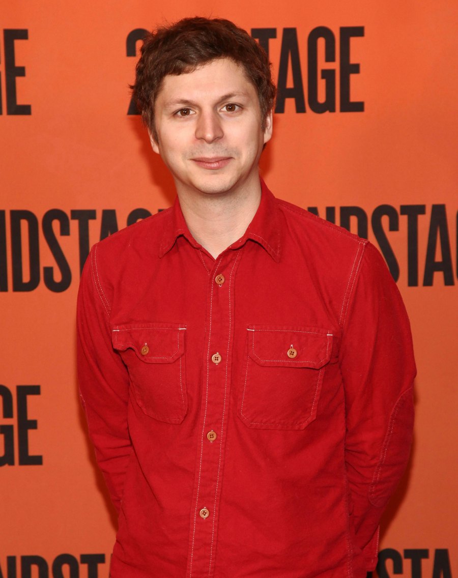 Michael Cera and Wife Nadine’s Relationship Timeline: From Secret Wedding to Welcoming 1st Child and More red shirt