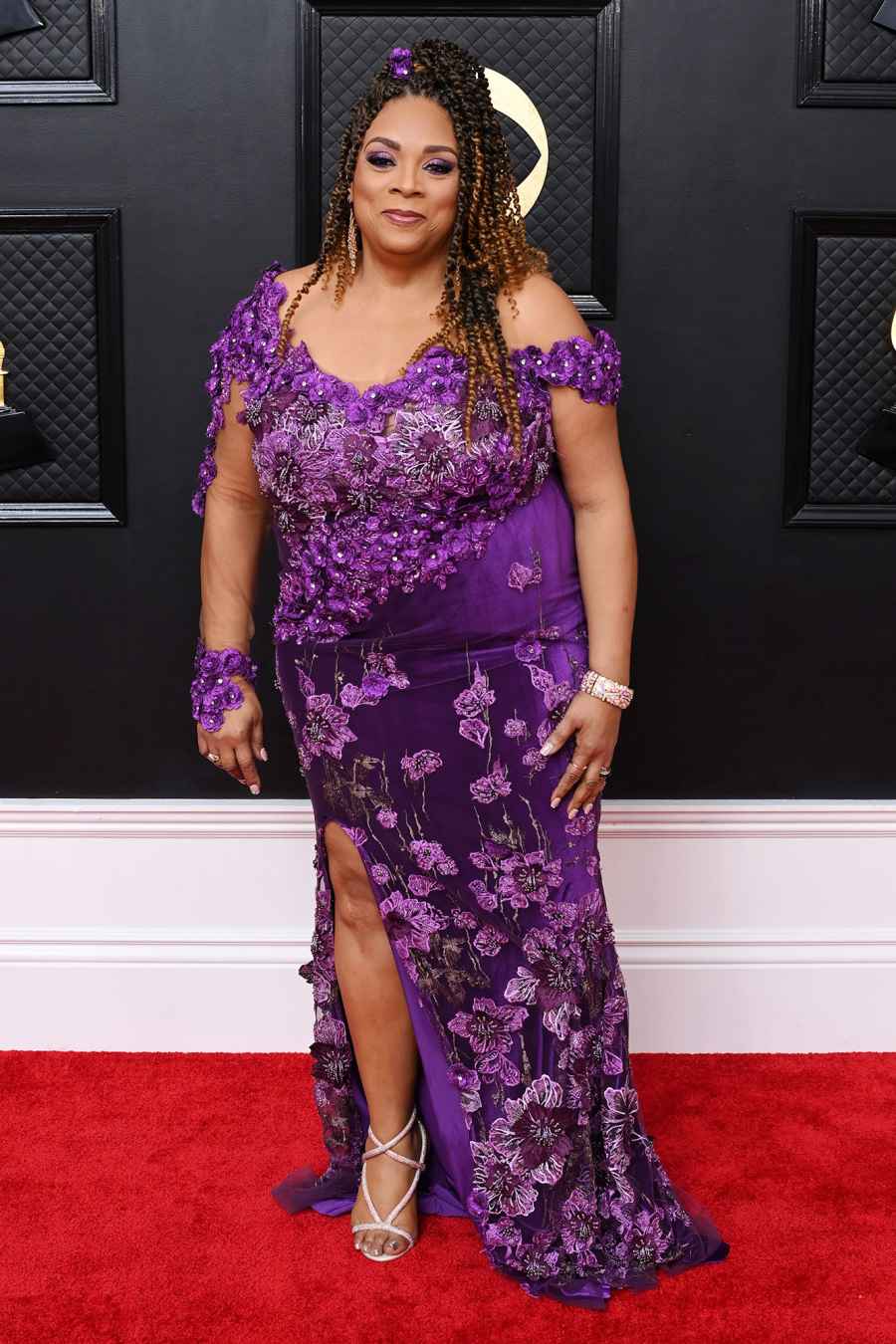 Pamela Dawson Red Carpet Arrive Arrival Grammys 2023