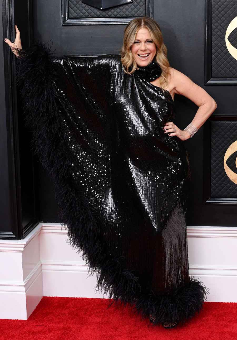 Rita Wilson Red Carpet Arrive Arrival Grammys 2023