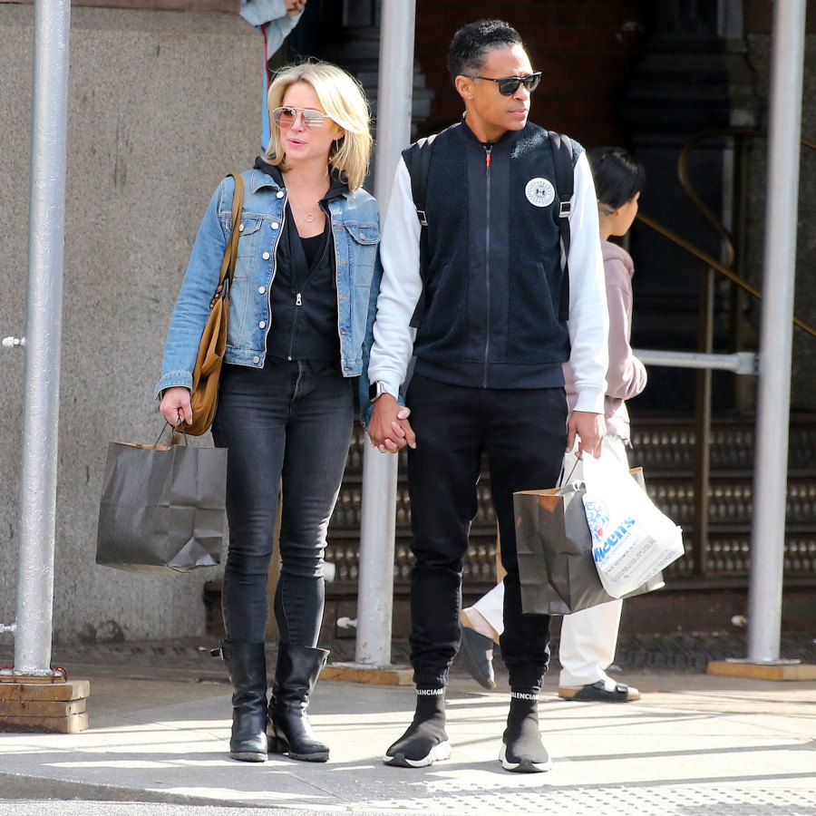 Amy Robach and TJ Holmes Pack on the PDA in New York City 1