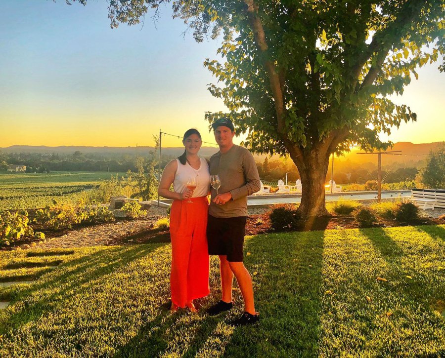 Golfer Joel Dahmen and Wife Lona Skutt’s Relationship Timeline: From Beating Cancer to Being Married With 1 Child orange pants