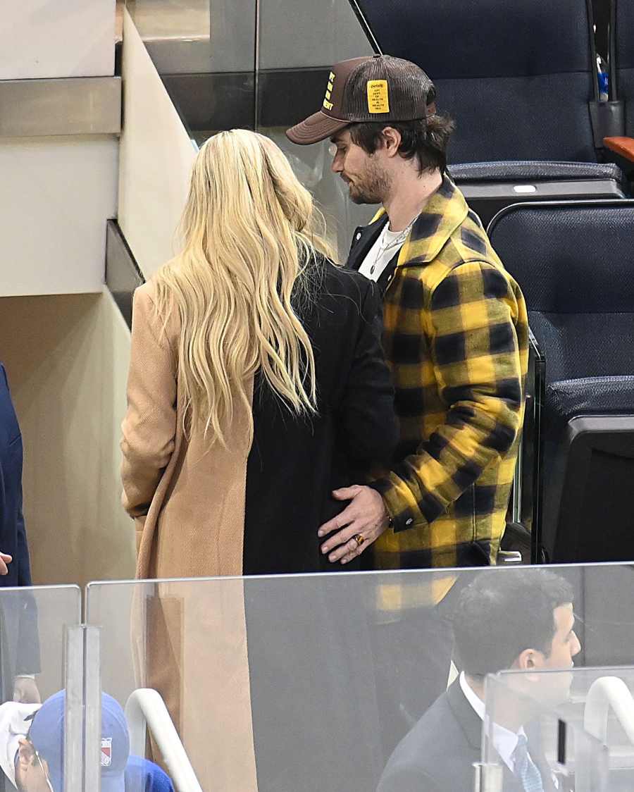 Kelsea Ballerini and Chase Stokes Spotted Packing on PDA at Rangers Game as He Hints at Supporting 'SNL' Debut