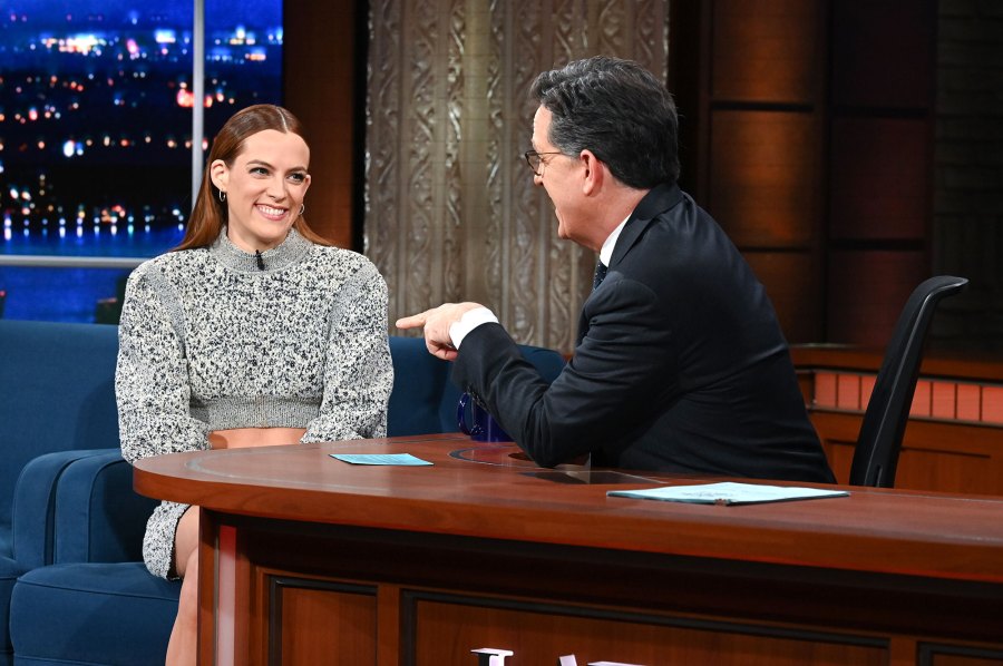 Riley Keough The Late Show with Stephen Colbert