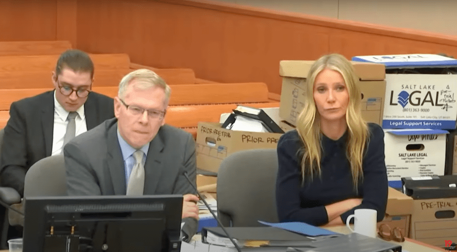 Gwyneth Paltrow Drops Her Poker Face, Looks Visibly Annoyed During Ski Crash Trial During Victim’s Daughter’s Testimony: Watch