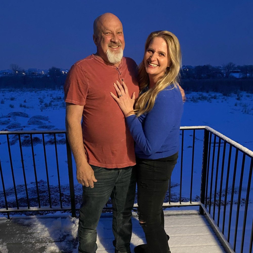 Christine Brown and David Woolley Engaged