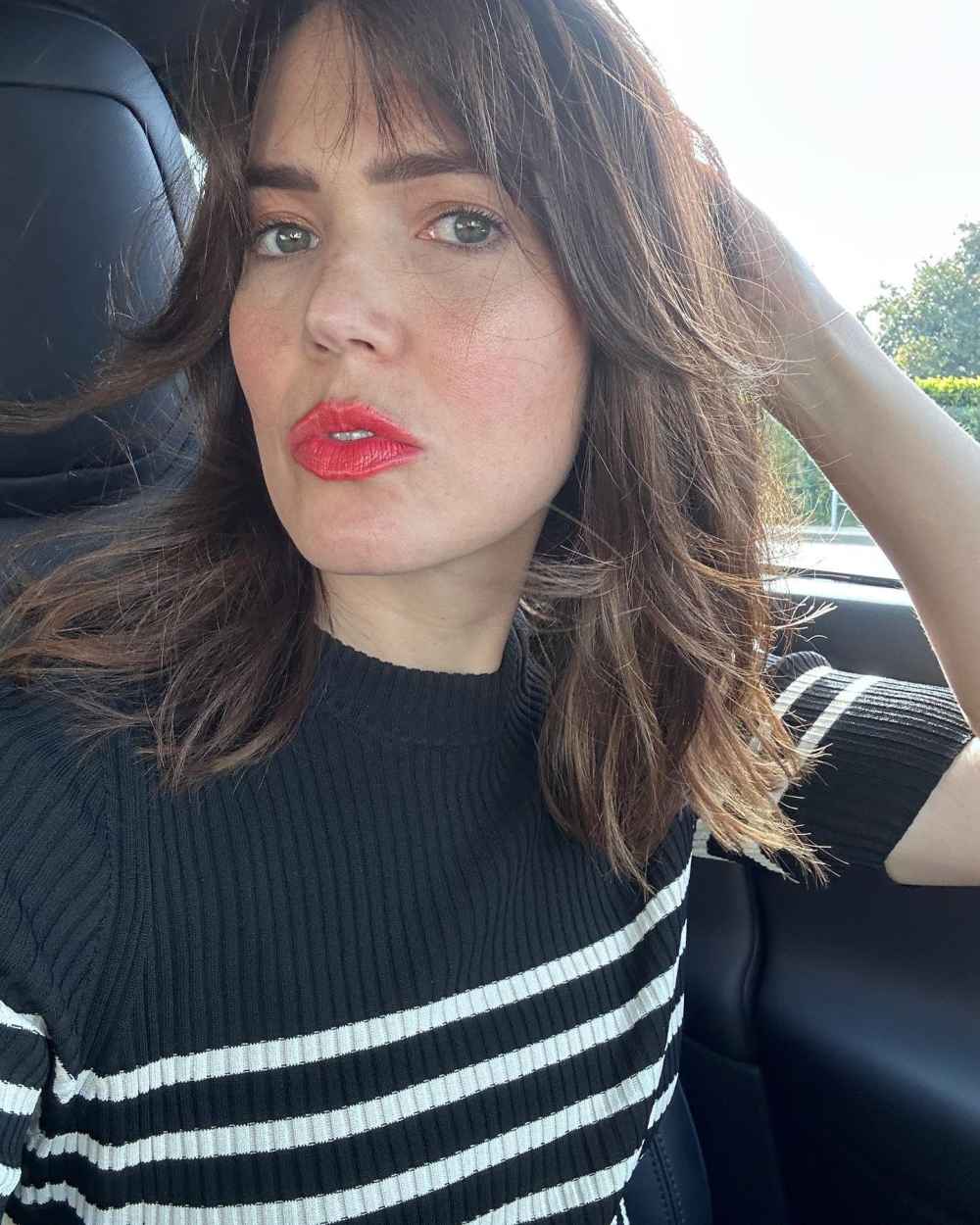 Mandy Moore Gets Bangs