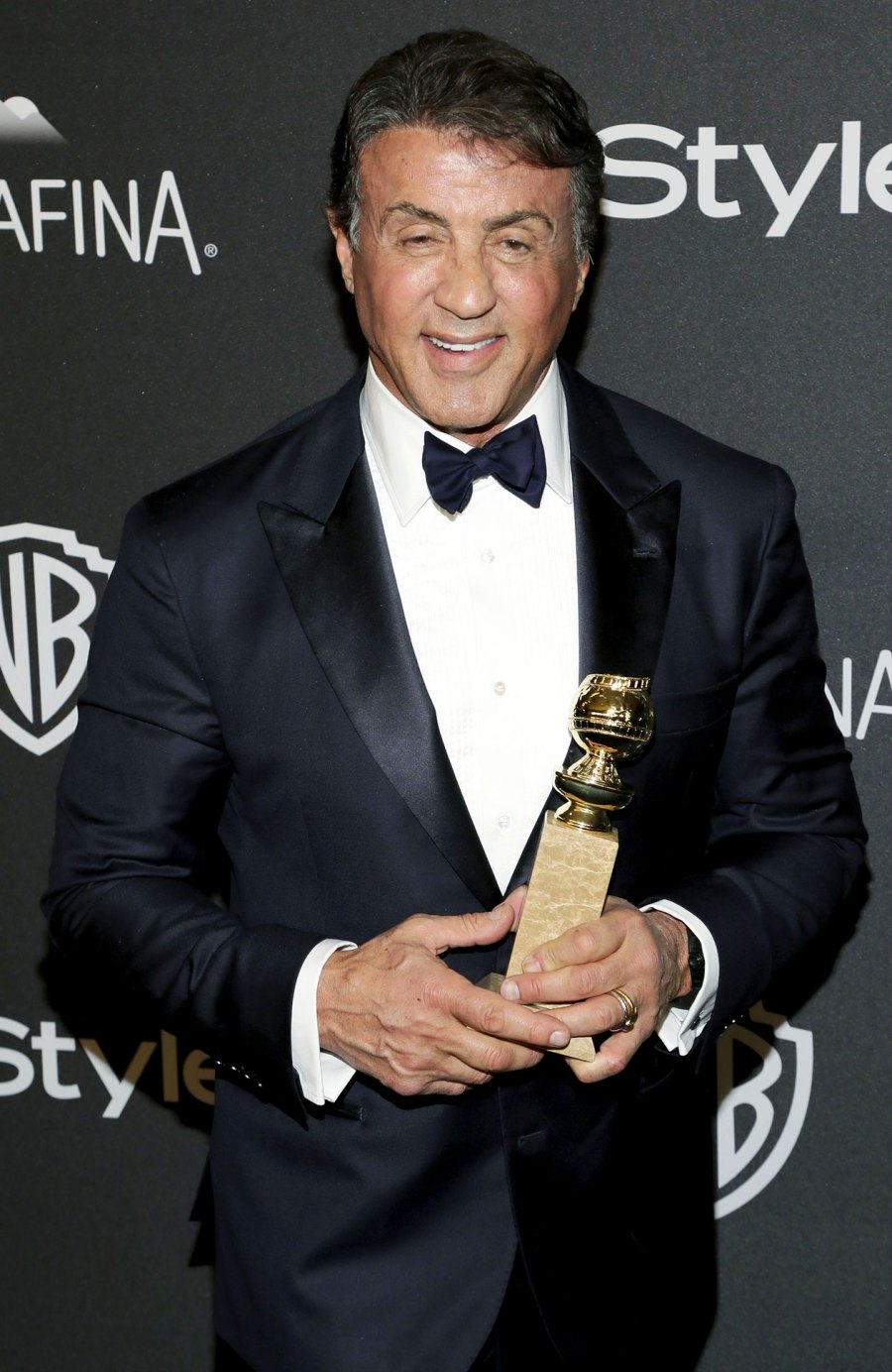 2016 Golden Globe Win Creed Sylvester Stallone Through the Years