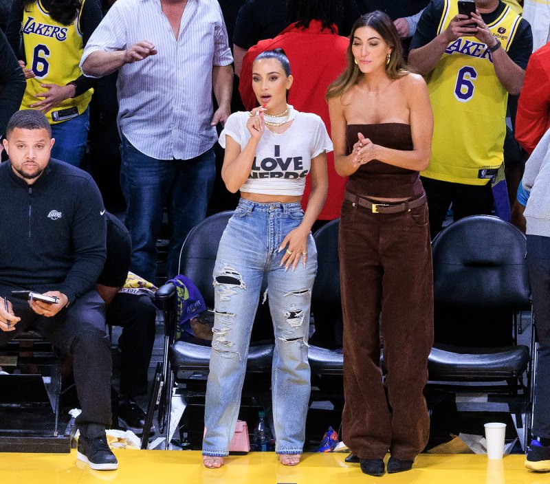 Kim Kardashian Shows Her Support for Tristan Thompson After His Big Lakers Win: Photos