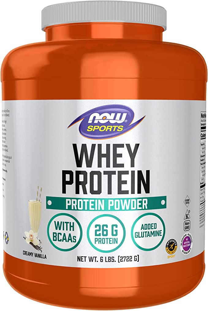 Now Sports Nutrition, Whey Protein Isolate, Creamy Vanilla Powder