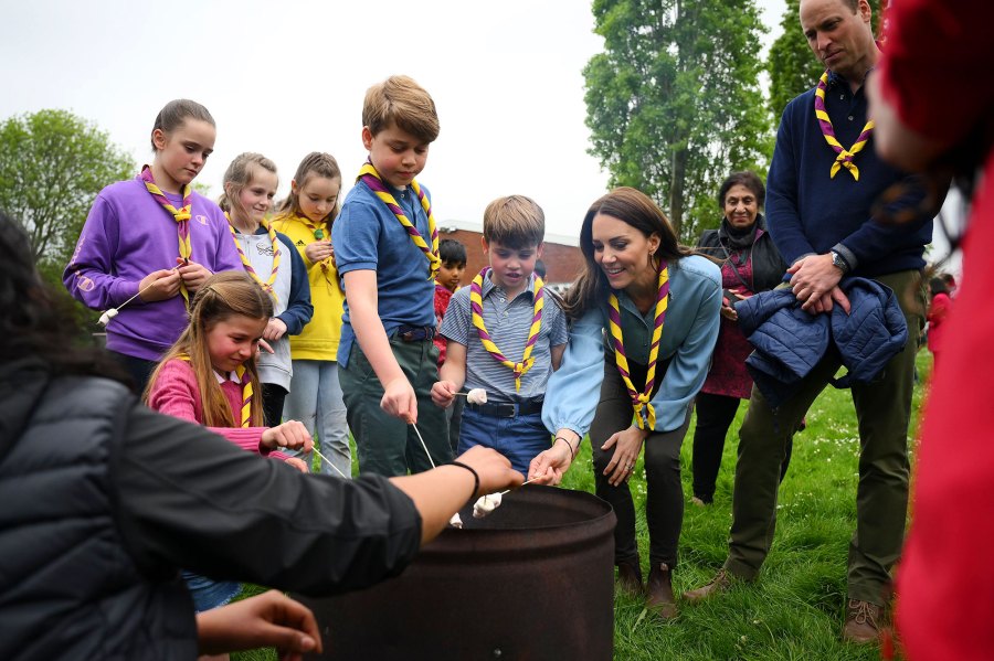 Prince William and Princess Kate 3 Kids Participate in The Big Help Out After Coronation Weekend Prince Louis