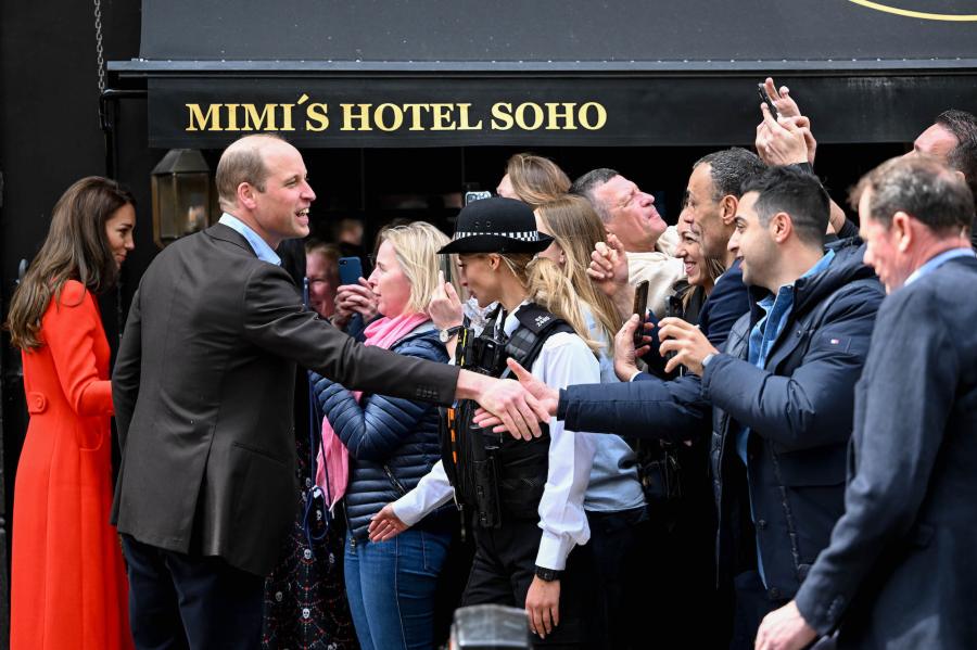 Prince William and Princess Kate Visit British Pub Days Before Coronation