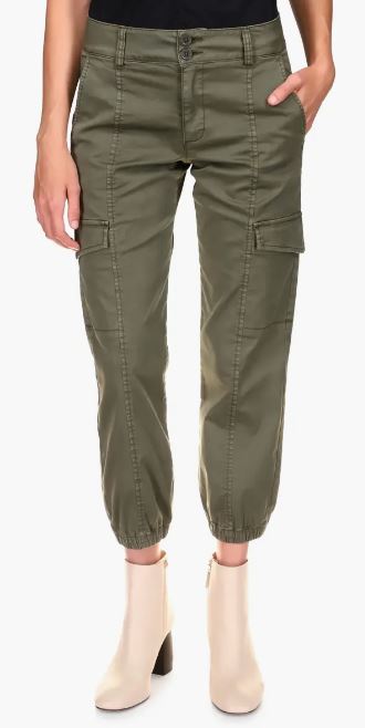 Sanctuary Rebel Crop Stretch Cotton Cargo Pants