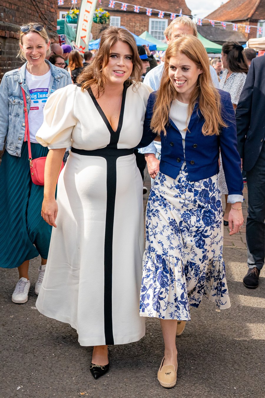 Prince William and Princess Kate Pop in Blue During Coronation Big Lunch: See Photos