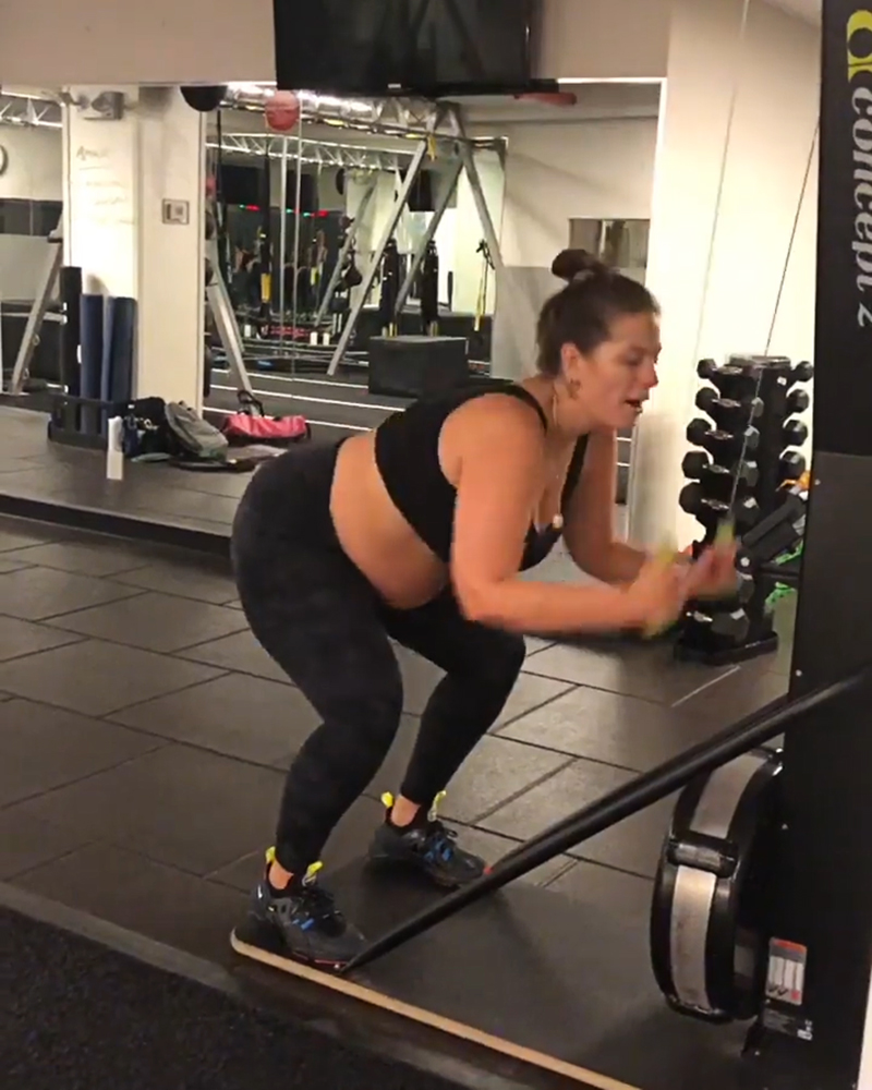 Expectant Celebrities Show Off Their Pregnancy Workouts Ashley Graham