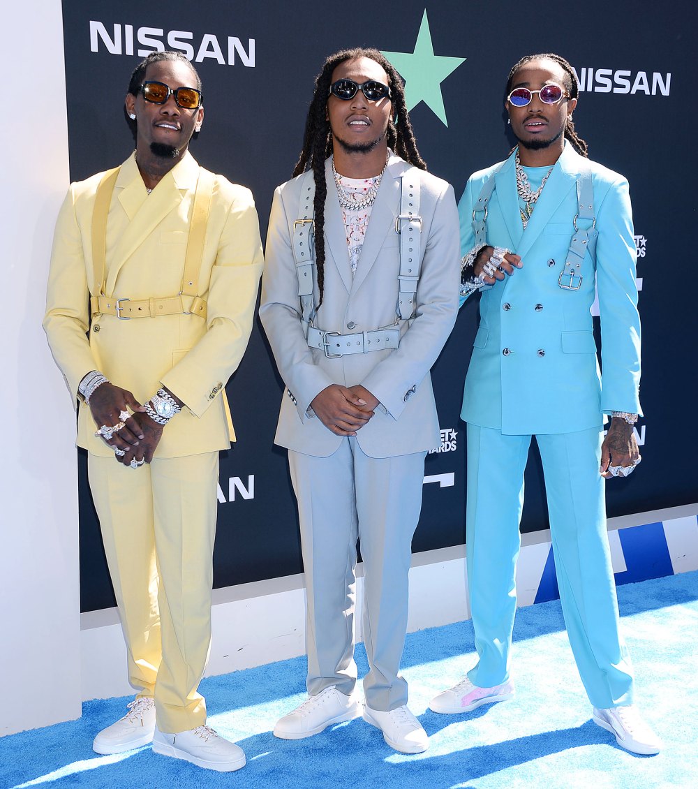 Quavo and Offset Reunite For Surprise Takeoff Tribute at 2023 BET Awards