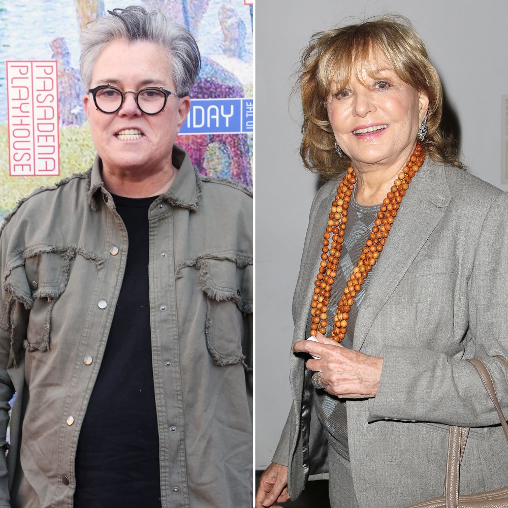 Rosie ODonnell Had Huge Fight With Barbara Walters