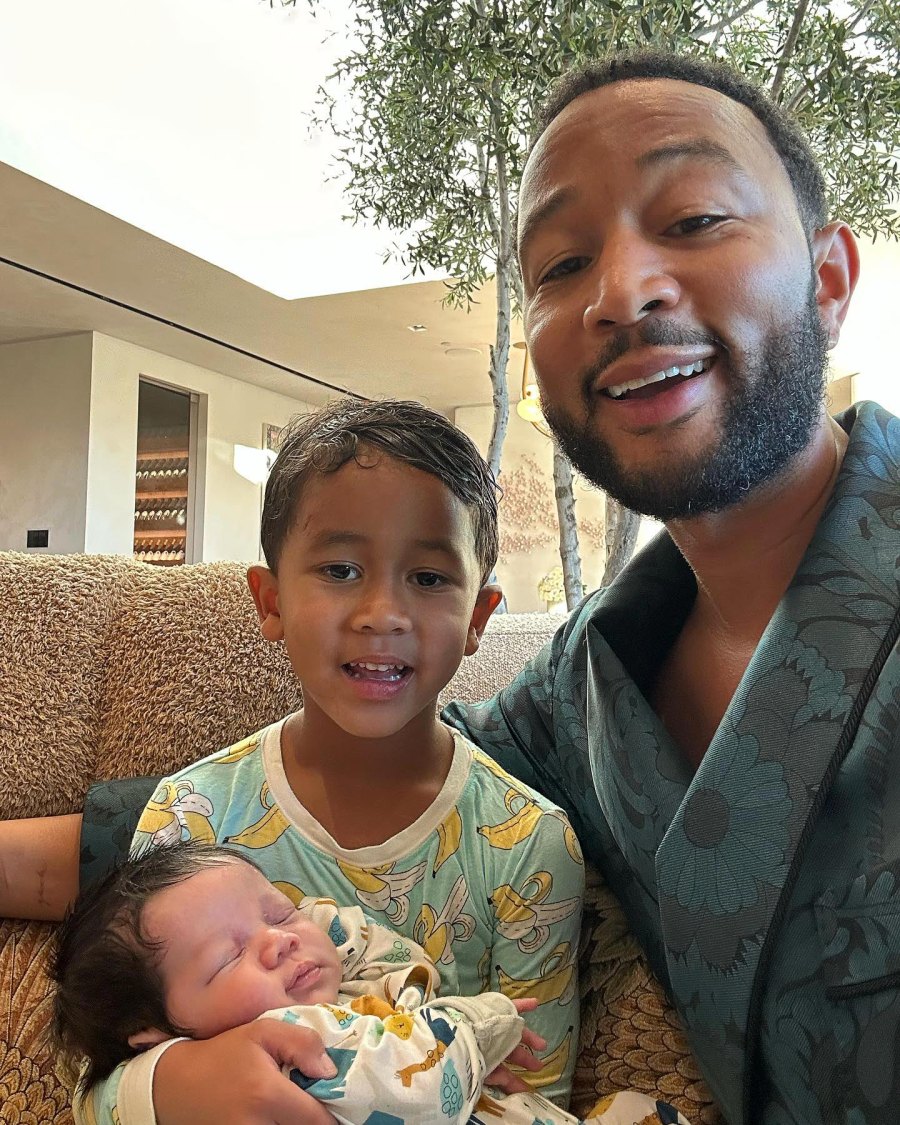 Chrissy Teigen and John Legend s Family Album Their Sweetest Moments With Kids Luna Miles Esti and Wren 256