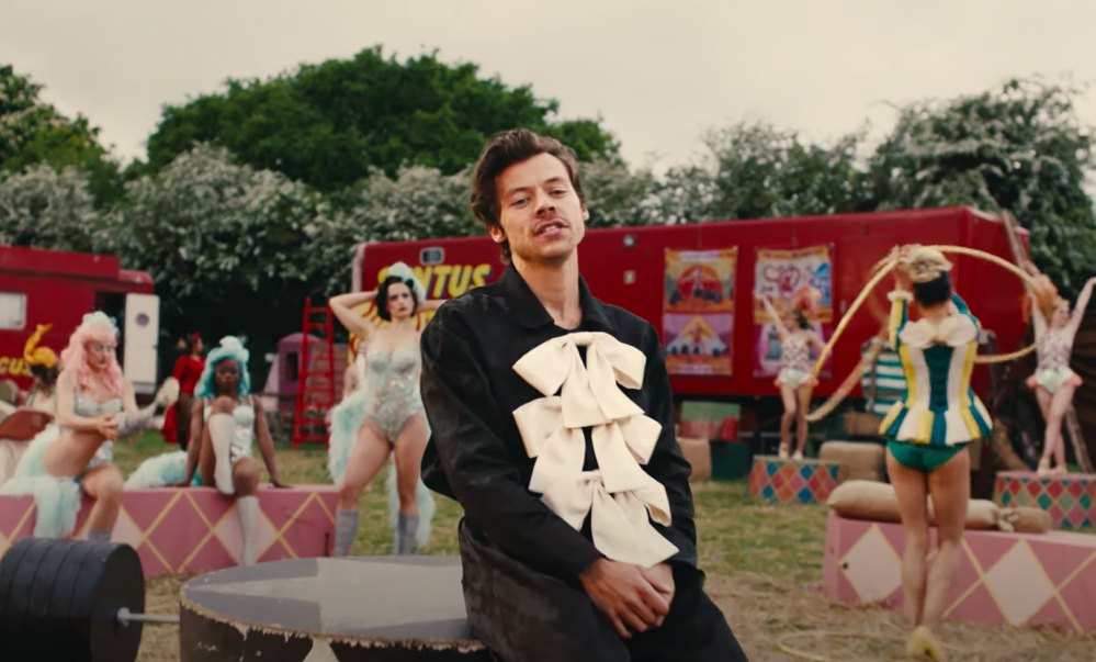 Harry Styles Blasts Out of a Canon, Walks the Tightrope in New Circus-Themed ‘Daylight’ Music Video