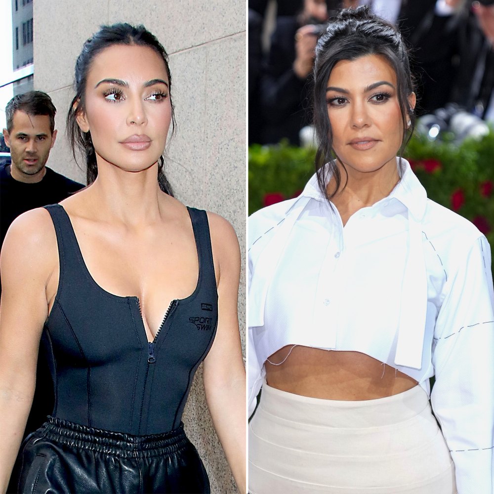 Kim Kardashian Shades Kourtney Kardashian for Copying Wedding Country