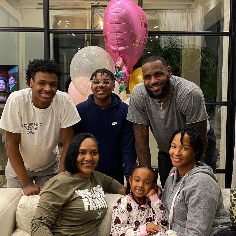 LeBron James Youngest Son Bryce Shares Sweet Message for Brother Bronny After Cardiac Arrest 281