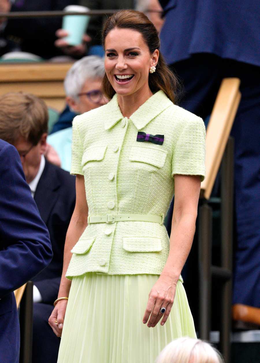 Princess Kate’s Lime Green Wimbledon Dress Perfectly Matches the Game’s Tennis Balls