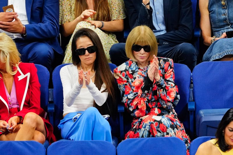 Celebrities Spotted Who Attended the 2023 US Open Barack and Michelle Obama Lindsey Vonn and More 312 Vera Wang and Anna Wintour