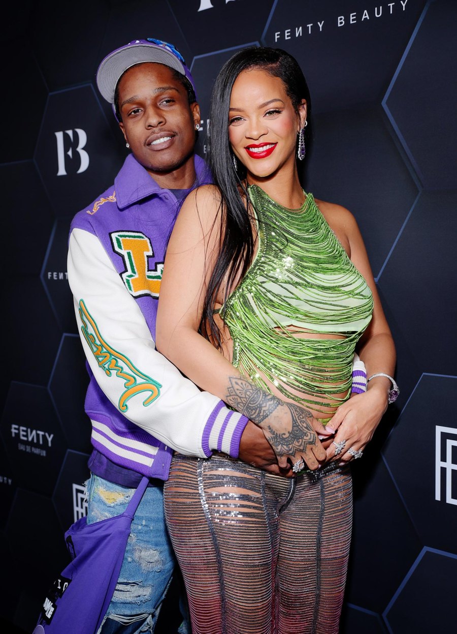 Celebrity Babies of 2023 See Which Stars Gave Birth This Year 274 A$AP Rocky and Rihanna