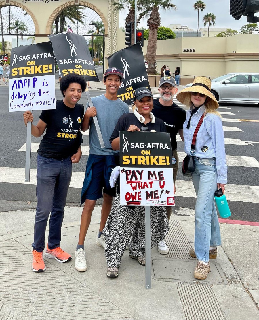 Every Cast Reunion at the SAG-AFTRA Strike Picket Line Community