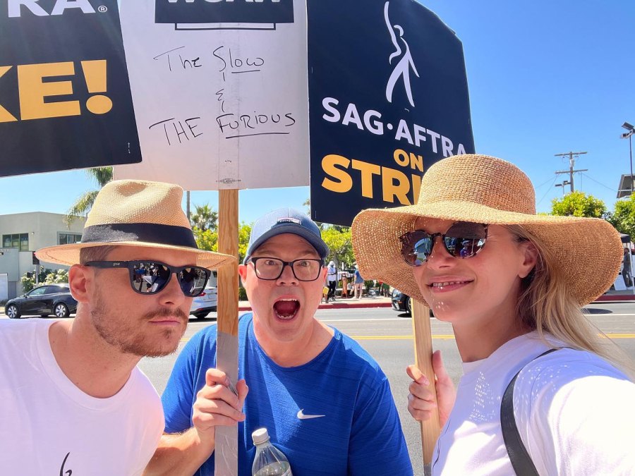 Every Cast Reunion on the SAG-AFTRA Strike Picket Line -Chicago P.D. Cast