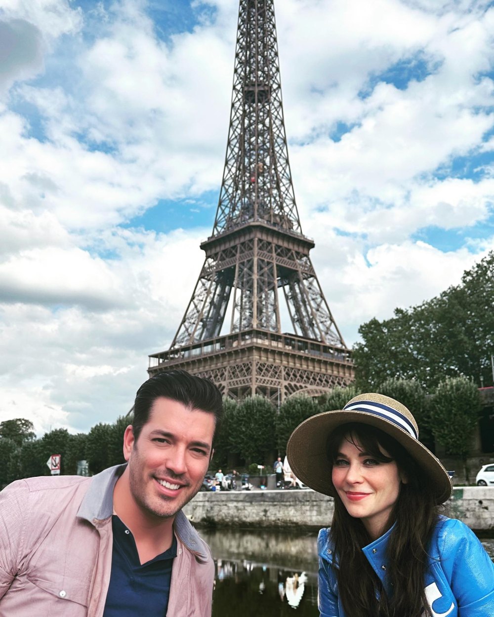 Jonathan Scott and Zooey Deschanel Take Romantic Getaway to Paris After Engagement