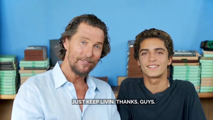 Matthew McConaughey Teams Up With Look-Alike Son Levi to Help Raise Money for Maui Wildfire Victims 257