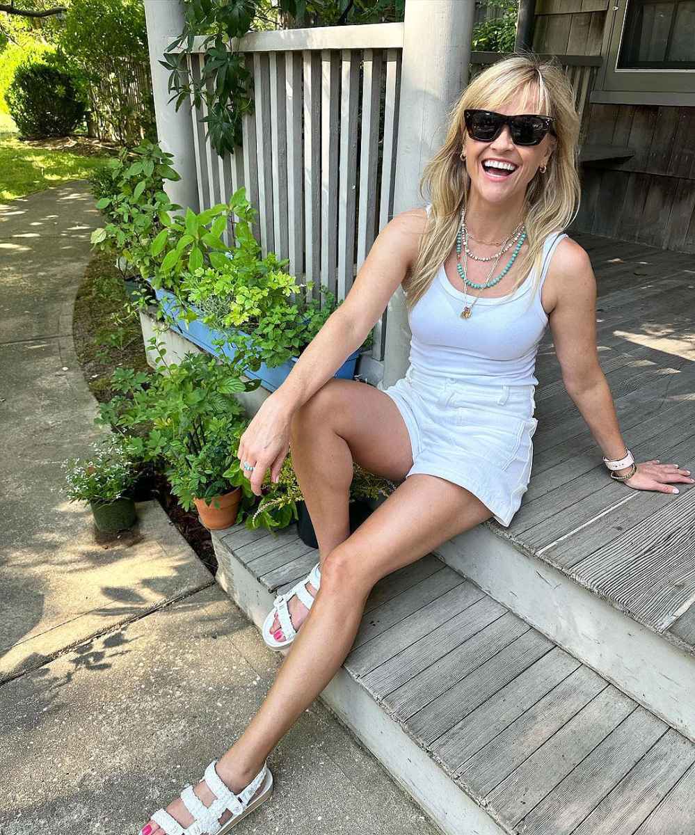 Reese Witherspoon Soaks Up Last Days of Summer With Her Sons Reflects on Life Changes