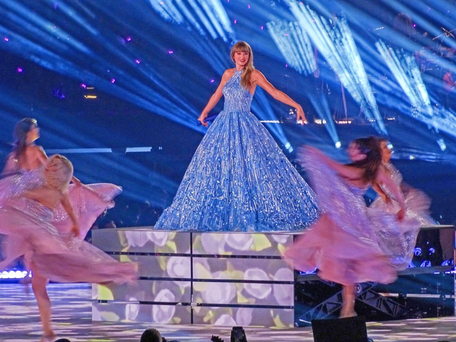 Taylor Swift Was Enchanting in Blue During Final Eras Tour