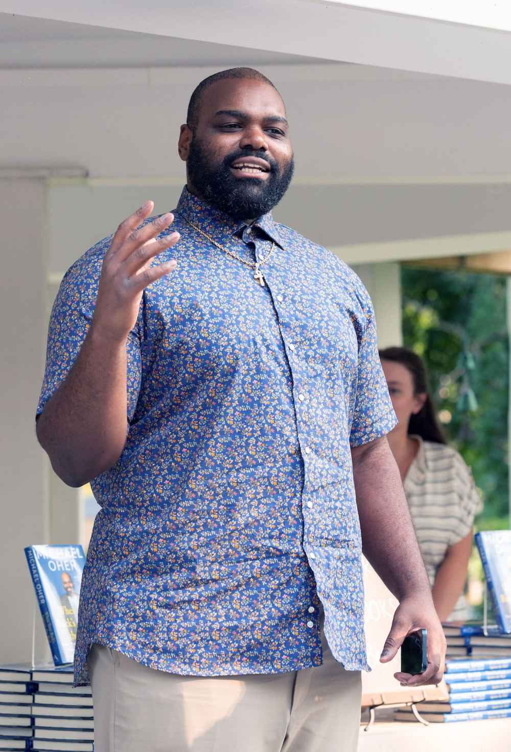 The Blind Side- Subject Michael Oher Spotted for 1st Time Since Tuohy Family Lawsuit at Book Signing