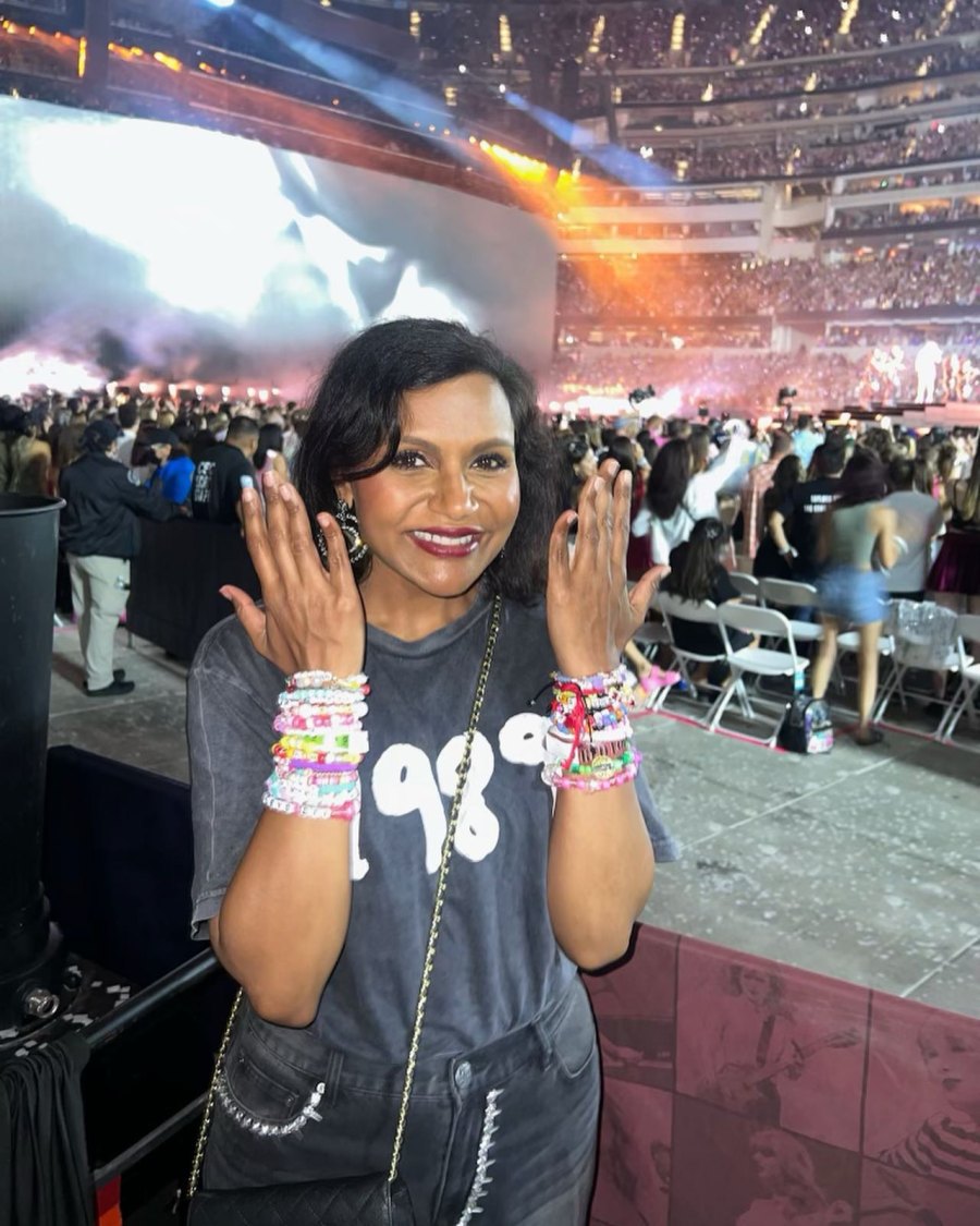 Mindy Kaling Attend Taylor Swift's 'Eras' in L.A.
