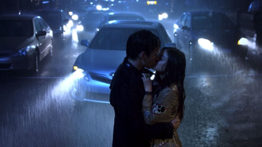 Aria and Ezra Pretty Little Liars Most Romantic TV Rain Kisses of All Time