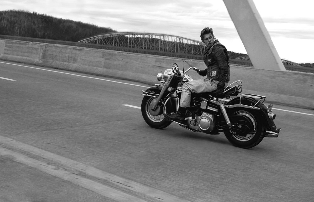 Austin Butler Exudes Cool Charisma in The Bikeriders Film Still
